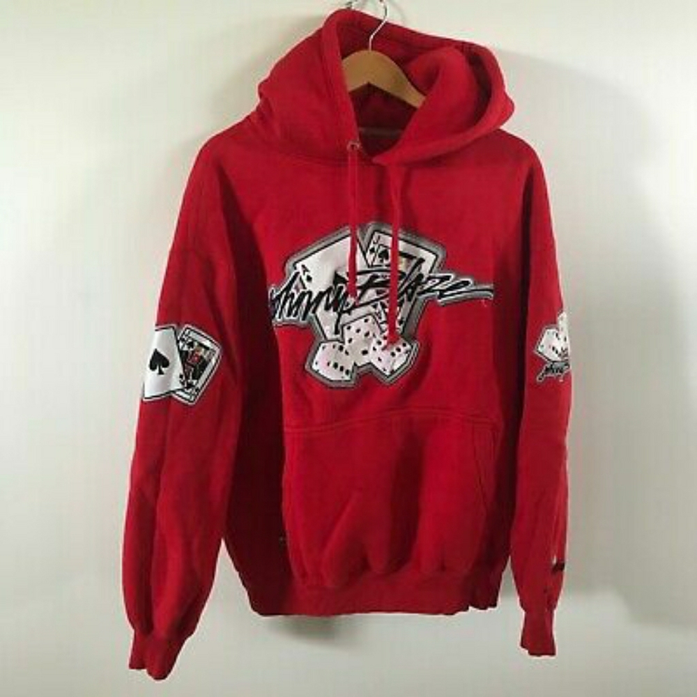 Very Rare Red Johnny Blaze Hoodie Size XL